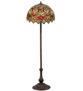61.5"H Baroque Victorian Tiffany Floor Lamp