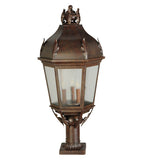 15"W Royan Lantern Victorian Pier Mount