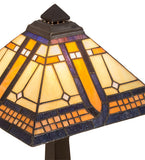 16"H Sierra Prairie Mission Table Lamp