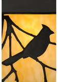 12"W Stillwater Song Bird Outdoor Wall Sconce