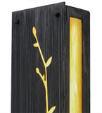 5"W Sprig Rustic Lodge Wall Sconce