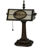 17"H Personalized St. Elizabeth's Hospital Banker's Desk Lamp