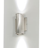 4.5"W Concave LED Industrial Wall Sconce