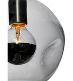 8.5"W Deformado Globe Contemporary Mini Pendant