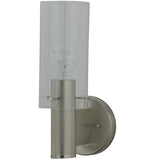 5"W Cilindro Contemporary Industrial Wall Sconce