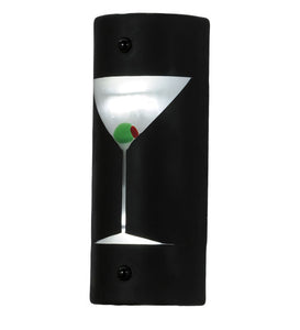 5"W Metro Fusion Shaken Not Stirred Up & Downlight LED Wall Sconce