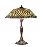 26"H Tiffany Fishscale Table Lamp