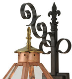 14"W Millesime Lantern Victorian Outdoor Wall Sconce