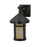 8"W Craftsman Signature Fulton Hanging Outdoor Wall Sconce