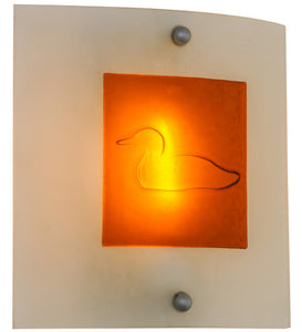 11"W Metro Fusion Loon Sconce