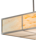30"L Kyoto Contemporary Oblong Inverted Pendant