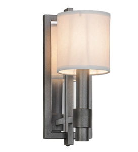 4"W Alberta Contemporary Industrial Wall Sconce