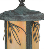 10"W Fulton Lone Pine Outdoor Wall Sconce