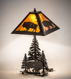 21"H Buffalo Table Lamp