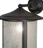 12"W Fulton Prime Solid Mount Outdoor Wall Sconce