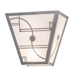 13" Wide Revival Deco Wall Sconce