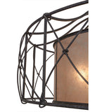 48"W Aspen 8 Lt Deco Gothic Ceiling Pendant