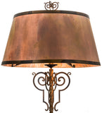 72"H Clarice Victorian Floor Lamp