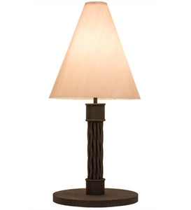 17"W Cone Mosset Modern Table Lamp