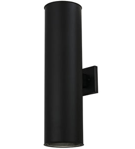 8.5"W Cilindro All Aperto Outdoor Wall Sconce