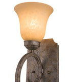 6"W Thierry 1 Lt Victorian Lodge Wall Sconce