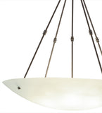 36"W Dia Contemporary Inverted Pendant