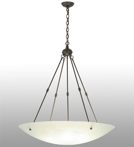 36"W Dia Contemporary Inverted Pendant