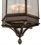 36"W Newquay Modern Hanging Lantern Pendant