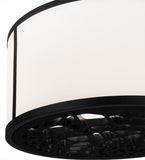 24"W Cilindro Cellog Contemporary Pendant