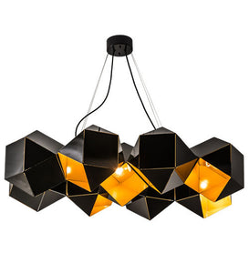 40"L Vierzehn Contemporary Oblong Pendant