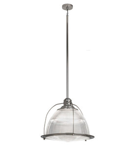 26"W Prismatic Industrial Ceiling Pendant