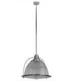 26"W Prismatic Industrial Ceiling Pendant