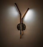12"W Varillas Industrial LED Wall Sconce