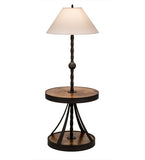 58"H Achse Rustic Lodge Floor Lamp