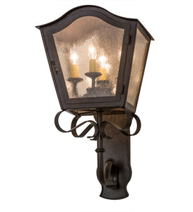 12"W Christian Outdoor Wall Sconce
