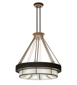 48"W Cilindro Ventura Modern Ceiling Pendant