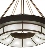 48"W Cilindro Ventura Modern Ceiling Pendant