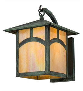12"W Seneca Hill Top Outdoor Wall Sconce