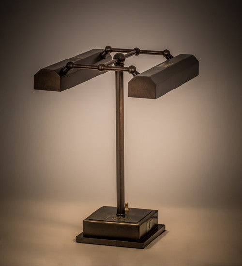 16H Utica Library Rustic Mission Desk Lamp-Add To Your Work Space