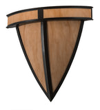 16"W Arco Contemporary Wall Sconce