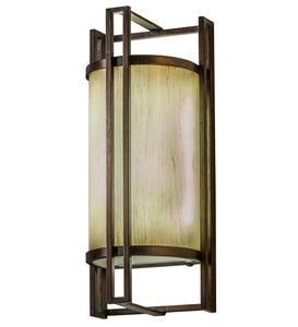 5"W Paille Deco Wall Sconce