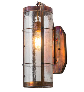6"W Villa Mission Indoor and Outdoor Wall Sconce