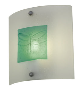 11"W Metro Fusion Wings Contemporary Wall Sconce