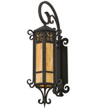 12"W Ca12"W Caprice Lantern Victorian Outdoor Wall Sconce-
