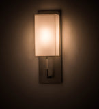 5"W Benchmark Mission Contemporary Wall Sconce