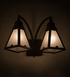 18"W Arnage 2 Lt Mission Wall Sconce