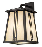 12"W Prairie Loft Hanging Outdoor Wall Sconce