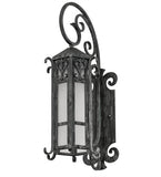 9"W Caprice Outdoor Wall Sconce