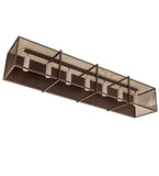 93"W Kitzi Golpe Industrial Contemporary Wall Sconce