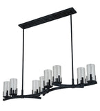 53"L Cero 8 Lt Modern Chandelier